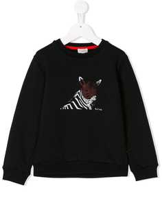 Paul Smith Junior zebra print sweatshirt
