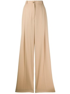Nina Ricci длинные брюки широкого кроя