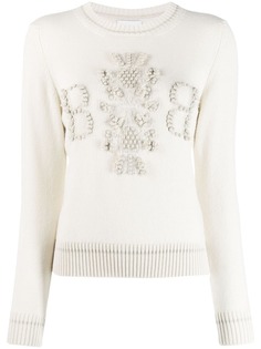 Barrie logo cashmere jumper