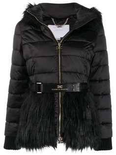 Elisabetta Franchi куртка с перьями