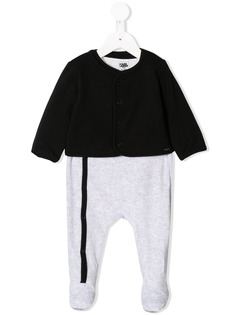 Karl Lagerfeld Kids комплект из комбинезона и кардигана с логотипом