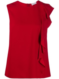 Red Valentino блузка с оборками