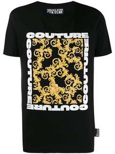 Versace Jeans Couture футболка с логотипом