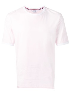 Thom Browne футболка из джерси с контрастной окантовкой