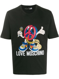 Love Moschino футболка с логотипом
