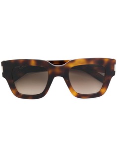 Saint Laurent Eyewear солнцезащитные очки в квадратной оправе