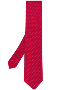 Hermès Pre-Owned полосатый галстук 2000-х годов