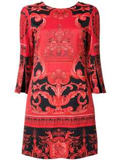 Versace baroque print dress