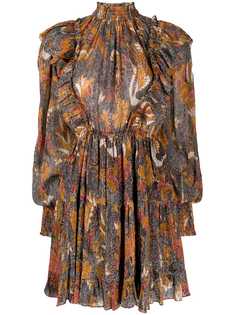 Ulla Johnson printed ruffle dress