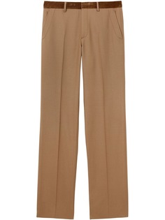 Burberry брюки строгого кроя
