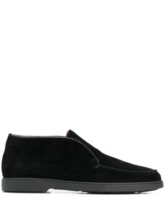 Santoni туфли с эластичными вставками