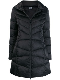 Ea7 Emporio Armani длинный пуховик