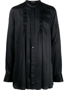 Ann Demeulemeester рубашка с длинными рукавами и складками
