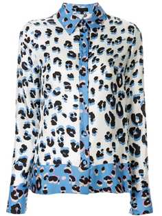 Escada рубашка с леопардовым принтом