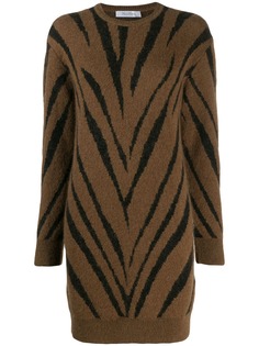 Max Mara платье вязки интарсия