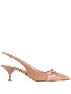 Miu Miu туфли с брогированием
