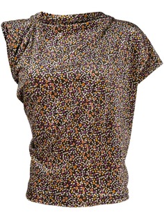 Vivienne Westwood футболка с асимметричными рукавами