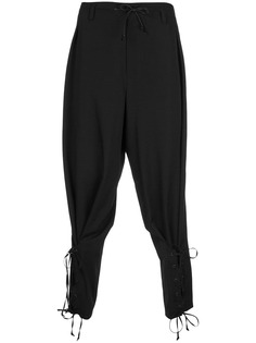 Yohji Yamamoto брюки свободного кроя