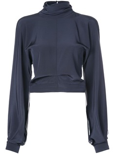 Cushnie прозрачная блузка