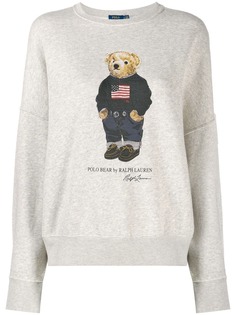 Polo Ralph Lauren толстовка с принтом и логотипом
