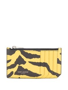 Saint Laurent картхолдер Fragment на молнии