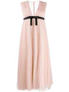 Red Valentino платье миди в горох