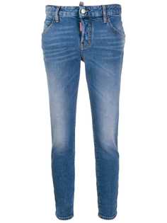 Dsquared2 джинсы скинни с завышенной талией
