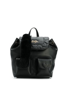 Love Moschino стеганый рюкзак