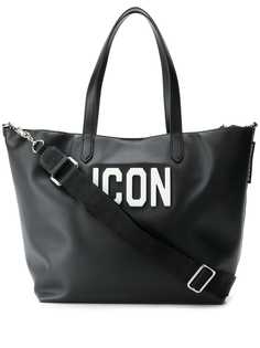 Dsquared2 объемная сумка-тоут Icon