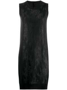 Mm6 Maison Margiela трикотажное платье с цветочным узором