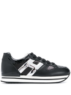 Hogan кроссовки с логотипом
