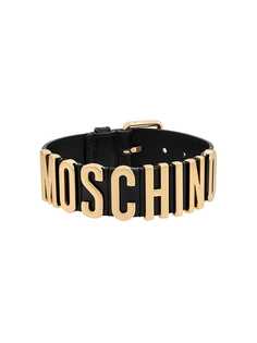 Moschino колье с логотипом