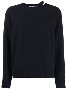Stella McCartney джемпер с вырезной деталью
