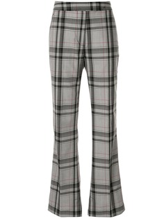 3.1 Phillip Lim расклешенные брюки в клетку