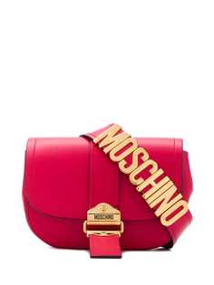 Moschino поясная сумка с логотипом