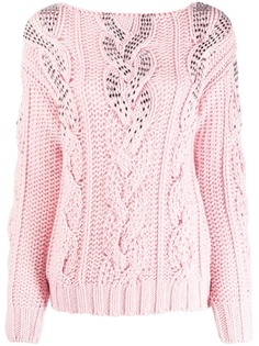 Ermanno Scervino джемпер с эффектом омбре