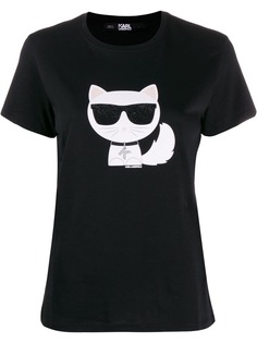 Karl Lagerfeld футболка K/Ikonik Choupette