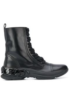 Casadei ботинки с цепочным декором