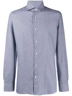 Ermenegildo Zegna рубашка кроя слим на пуговицах
