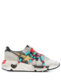 Golden Goose кроссовки Running с бусинами