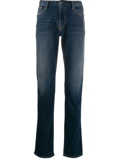 Emporio Armani джинсы с контрастной строчкой