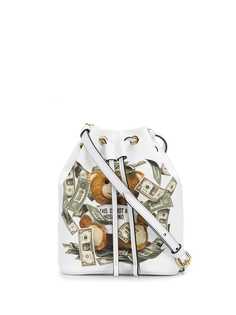 Moschino сумка-ведро с принтом