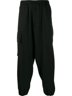 Yohji Yamamoto брюки свободного кроя