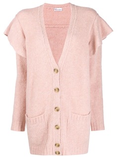Red Valentino кардиган с оборками