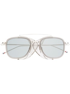 Thom Browne Eyewear солнцезащитные очки в квадратной оправе