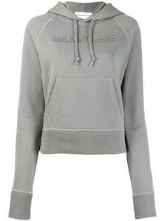 Helmut Lang худи с вышитым логотипом