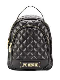 Love Moschino стеганый рюкзак