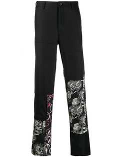 Comme Des Garçons Homme Plus брюки со вставками