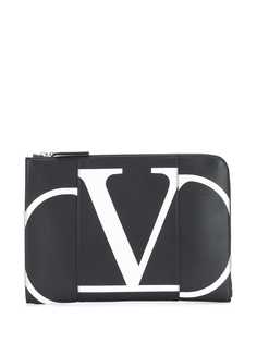 Valentino клатч Valentino Garavani с логотипом