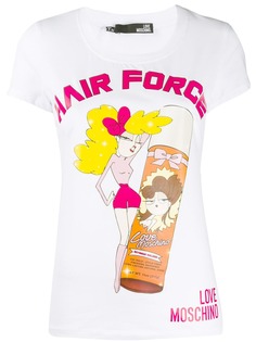 Love Moschino футболка Hair Force